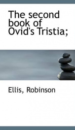 the second book of ovids tristia_cover