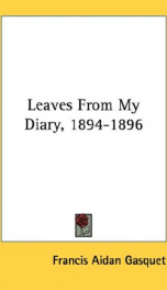 leaves from my diary 1894 1896_cover