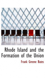 rhode island and the formation of the union_cover