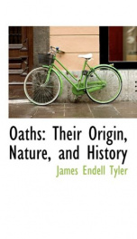 oaths their origin nature and history_cover