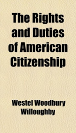the rights and duties of american citizenship_cover