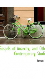 gospels of anarchy and other contemporary studies_cover