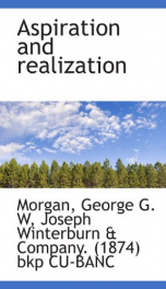 aspiration and realization_cover