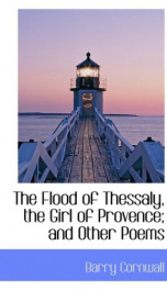 the flood of thessaly the girl of provence and other poems_cover