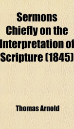 sermons chiefly on the interpretation of scripture_cover