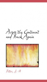 across the continent and back again_cover