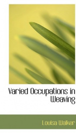 varied occupations in weaving_cover