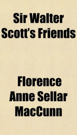sir walter scotts friends_cover