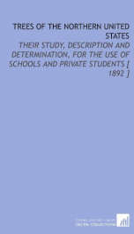 trees of the northern united states their study description and determination_cover