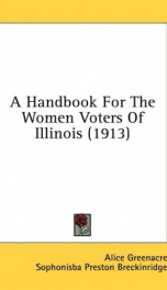 a handbook for the women voters of illinois_cover