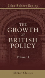 the growth of british policy an historical essay volume 1_cover