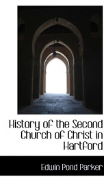 history of the second church of christ in hartford_cover