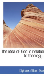 the idea of god in relation to theology_cover