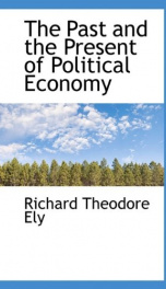 the past and the present of political economy_cover