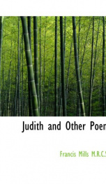 judith and other poems_cover