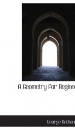 a geometry for beginners_cover