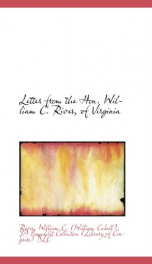 letter from the hon william c rives of virginia_cover