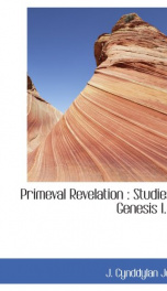 primeval revelation studies in genesis i viii_cover