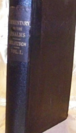 biblical commentary on the psalms volume 1_cover