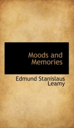 moods and memories_cover