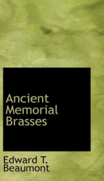 ancient memorial brasses_cover