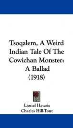 tsoqalem a weird indian tale of the cowichan monster a ballad_cover