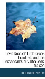 david rees of little creek hundred and the descendants of john rees his son_cover