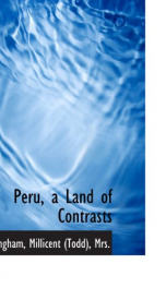 peru a land of contrasts_cover