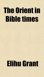 the orient in bible times_cover