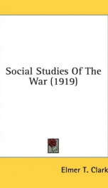 social studies of the war_cover