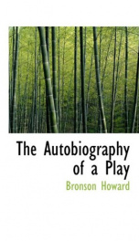 The Autobiography of a Play_cover
