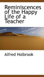 reminiscences of the happy life of a teacher_cover