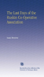 the last days of the ruskin co operative association_cover