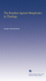 the reaction against metaphysics in theology_cover