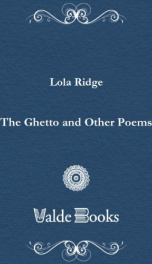 The Ghetto and Other Poems_cover