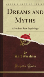 dreams and myths a study in race psychology_cover