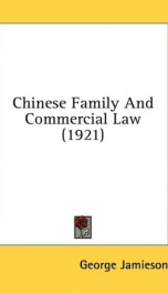 chinese family and commercial law_cover