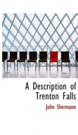 a description of trenton falls_cover