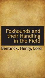 foxhounds and their handling in the field_cover