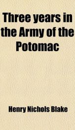 three years in the army of the potomac_cover