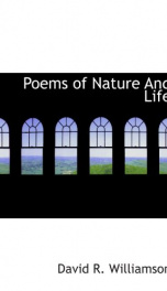 poems of nature and life_cover