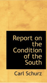 Report on the Condition of the South_cover