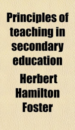 principles of teaching in secondary education_cover