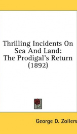 thrilling incidents on sea and land the prodigals return_cover