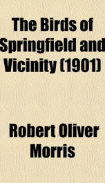 the birds of springfield and vicinity_cover