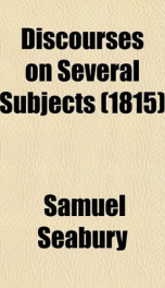 discourses on several subjects_cover