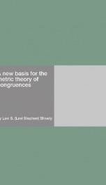a new basis for the metric theory of congruences_cover