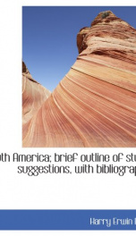 south america brief outline of study suggestions with bibliography_cover