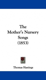 the mothers nursery songs_cover