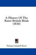 a history of the rarer british birds_cover